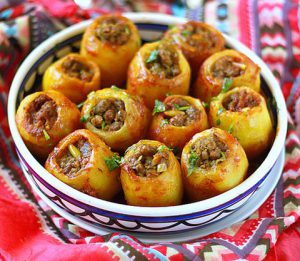 Фаршированный картофель - фото